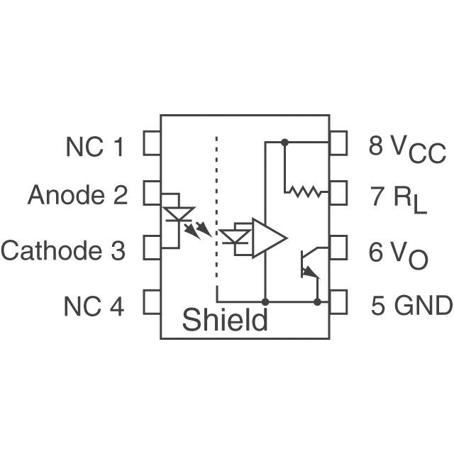 HCPL-2300-000E Broadcom Limited  Optoisolators - Logic Output